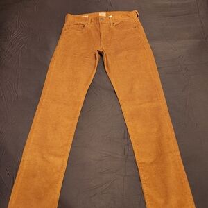 J.Crew Cords in Rust